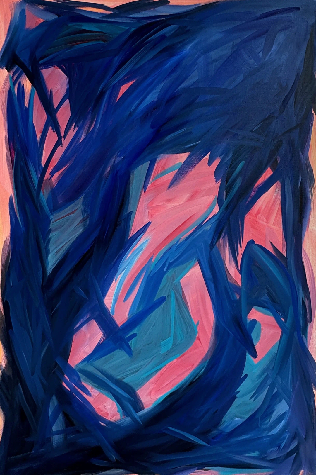 MARABU, 80 X 120 CM, OIL ON CANVAS, 2024